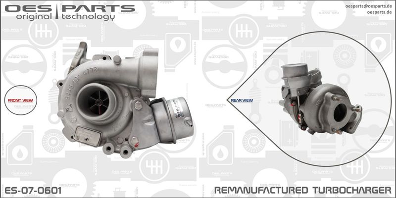 OES PARTS Компрессор, наддув ES-07-0601